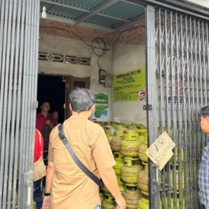 Satgas Pangan Polres Lebong Cek Ketersediaan Gas LPG