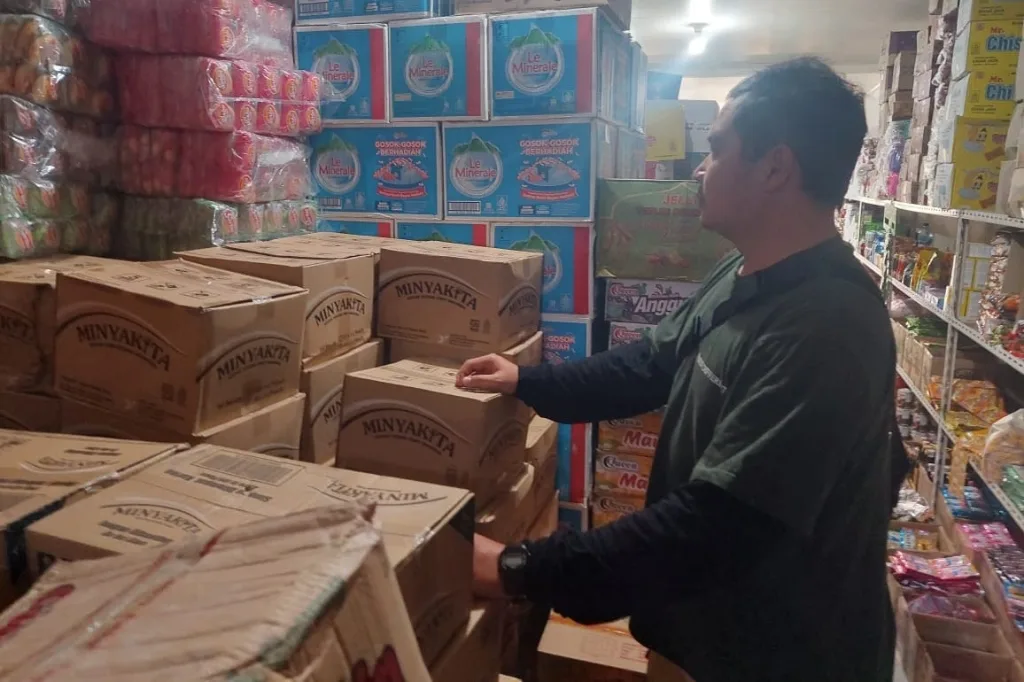 Satgas Pangan Polres Lebong Memastikan Tidak Ada Lonjakan Harga Pangan