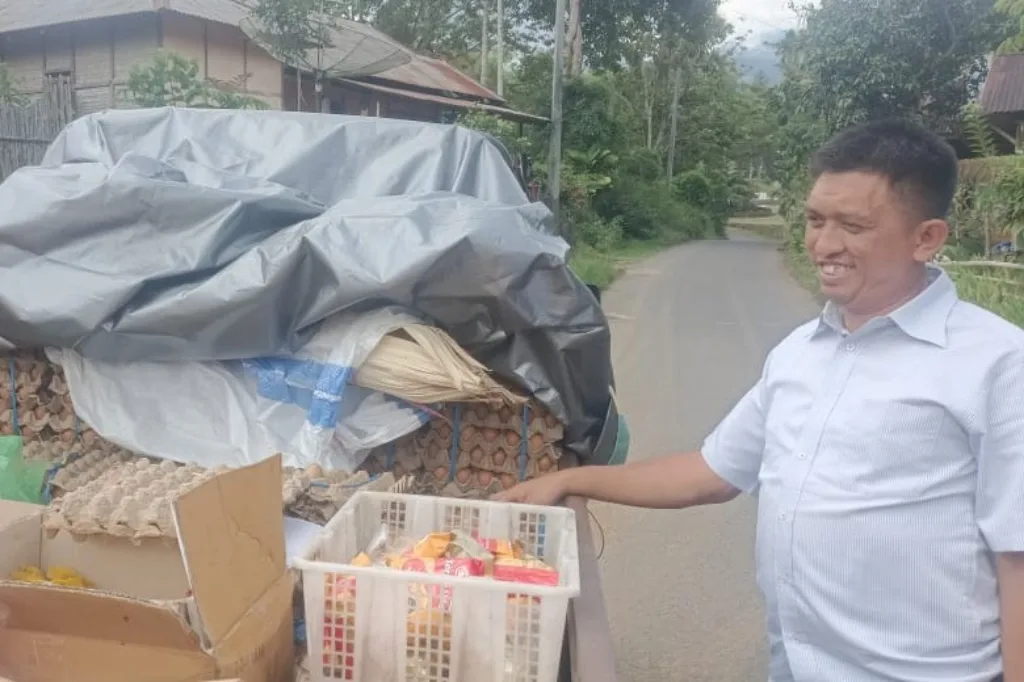 Satgas Pangan Polres Lebong Monitoring Pedagang Dari Luar Daerah