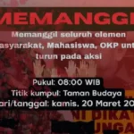 Sejumlah Massa Dikabarkan Akan Demo DPRD Provinsi Bengkulu Pada Kamis 20 Maret 2025