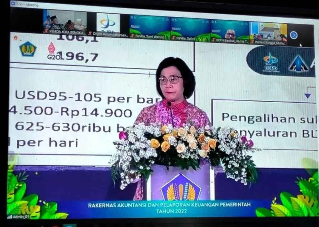 Sekretaris BPKAD Kota Bengkulu Ikuti Rakernas Bersama Menteri Keuangan