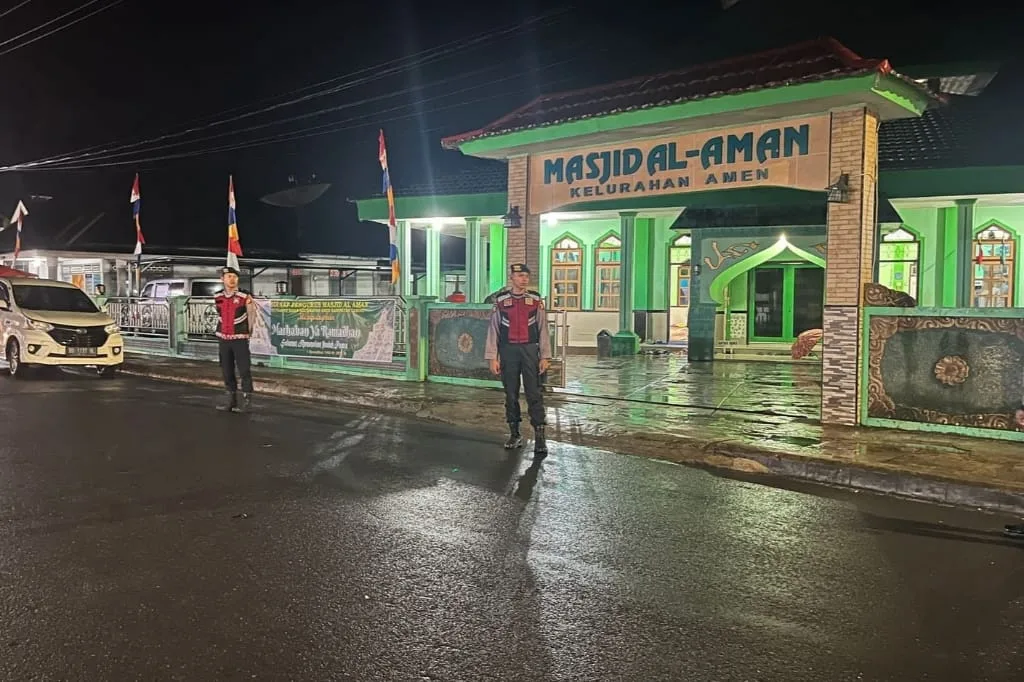 Tingkatkan Keamanan Selama Bulan Ramadhan, Sat Samapta Polres Lebong Gelar Patroli