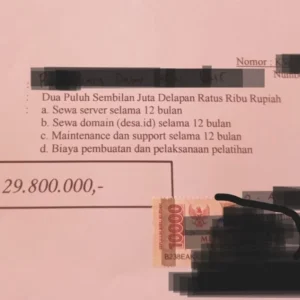 Anggaran Besar Pengadaan Website Desa di Bengkulu Utara Jadi Sorotan