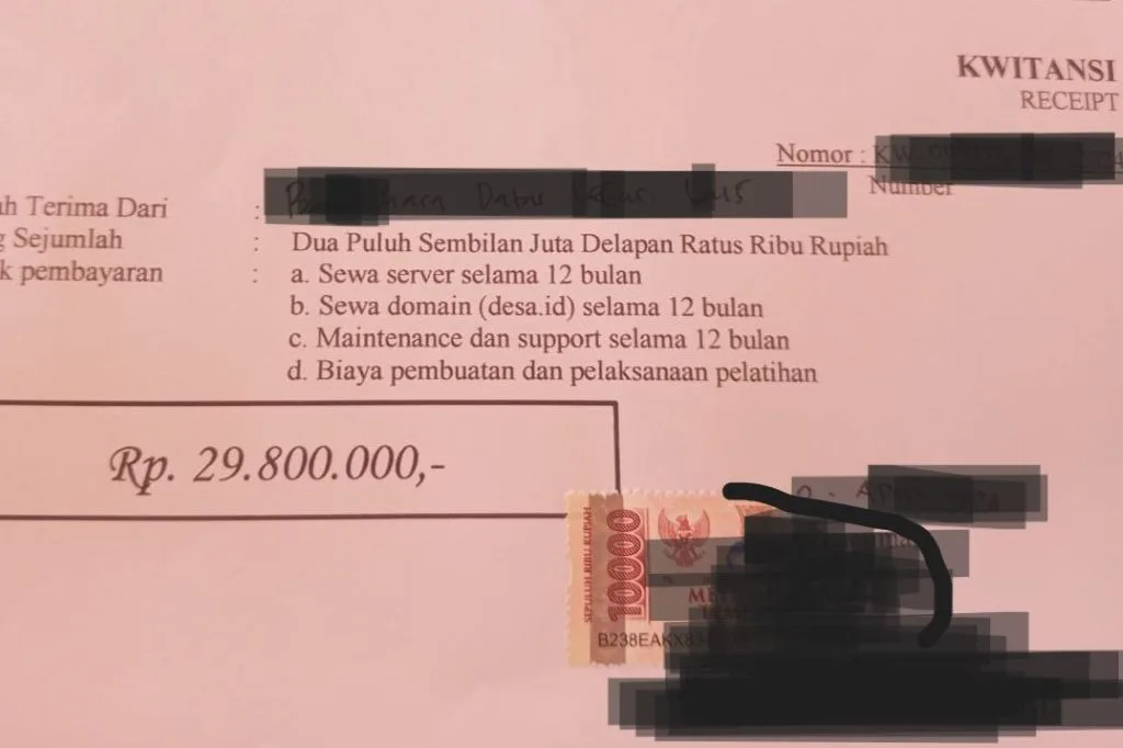Anggaran Besar Pengadaan Website Desa di Bengkulu Utara Jadi Sorotan