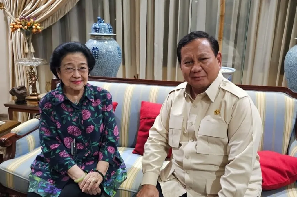 Gerindra Bagikan Foto Pertemuan Presiden Prabowo dengan Megawati