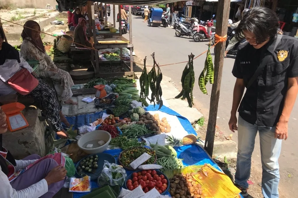 Jaga Stabilitas Harga Bahan Pokok Masyarakat, Polres Lebong Pantau Pasar