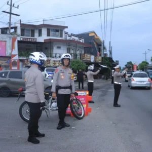 Lebaran 2025: Kapolres Blitar Kota Pantau Arus Mudik dan Atasi Titik Rawan