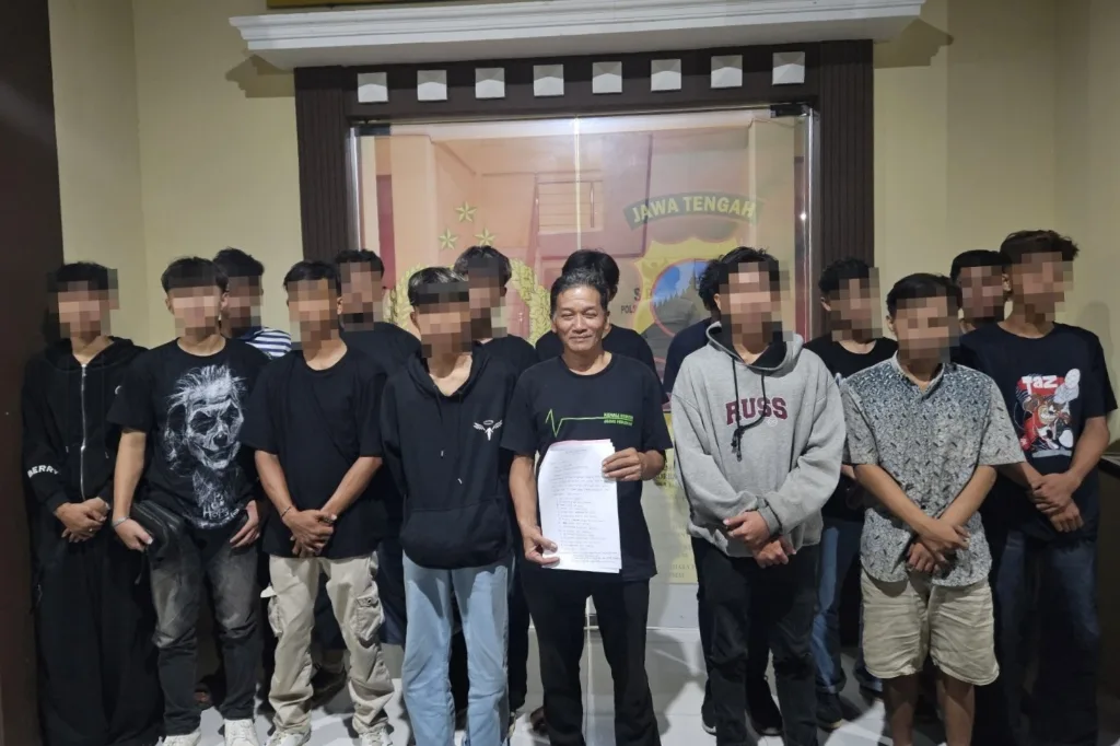 Malam Takbiran Malah Terlibat Tawuran, 15 Pemuda Ini Akhirnya Diamankan Polisi