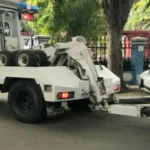 Operasi Penertiban Dikawasan Monas: Puluhan Kendaraan Parkir Sembarangan Diderek