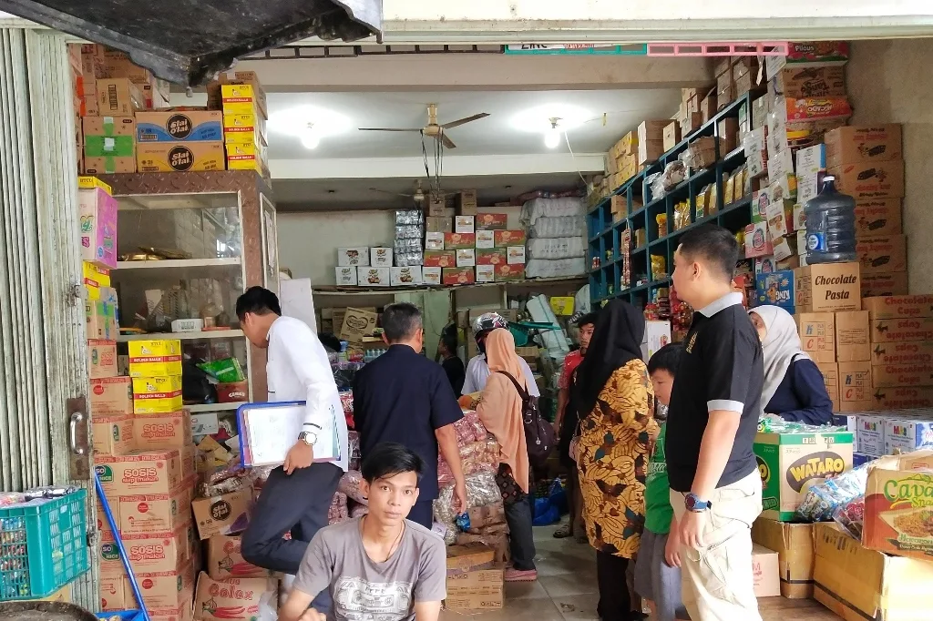 Pastikan Kebutuhan Pokok Terjangkau, Satreskrim Polres Lebong Kembali Cek Pasar