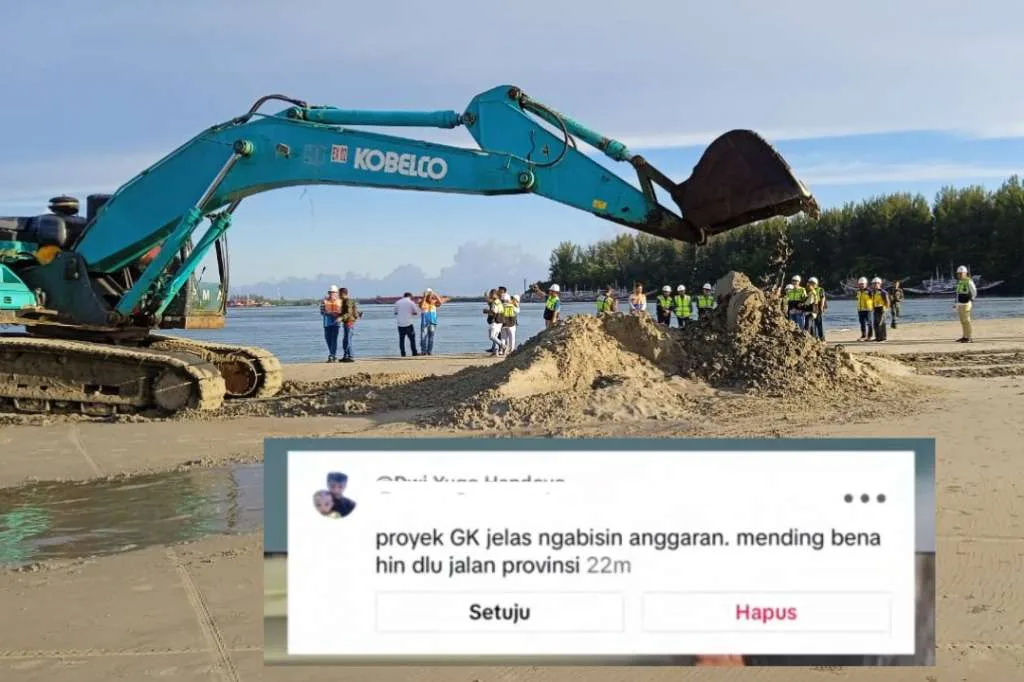 Pengerukan Alur Pulau Baai Disebut Proyek Tidak Jelas, Ini Tanggapan Helmi Hasan
