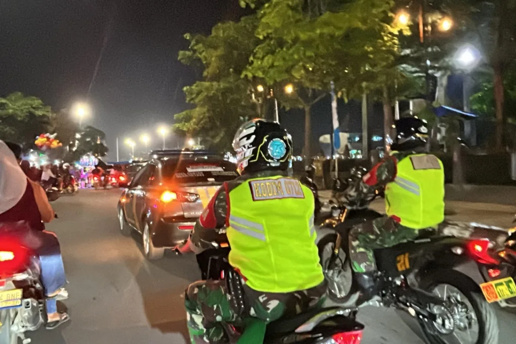 Polres Tegal Kota Lakukan Patroli Gabungan Berskala Besar Pasca Lebaran