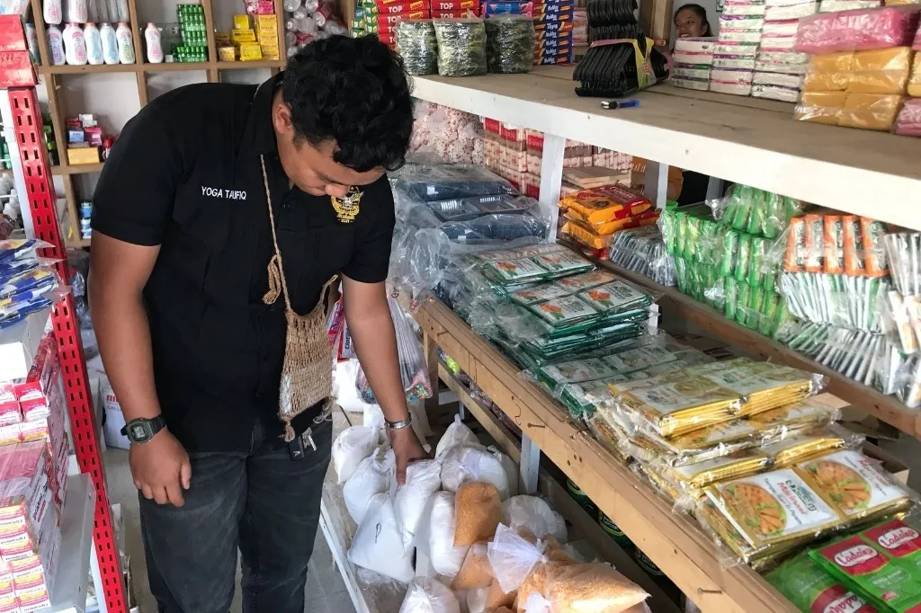 Unit Tipidter Polres Lebong Kembali Pantau Pasar Muara Aman
