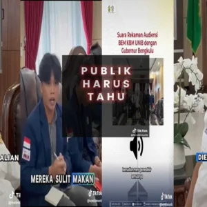 Viral, Konten TikTok Gubernur Helmi Hasan Vs BEM KBM UNIB, Mana Yang Bohong? Viral, Konten TikTok Gubernur Helmi Hasan Vs BEM KBM UNIB, Mana Yang Bohong?