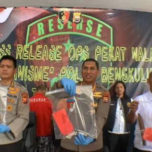 56 Target Dituntaskan, Operasi Pekat Nala Polda Bengkulu Capai 100 Persen 56 Target Dituntaskan, Operasi Pekat Nala Polda Bengkulu Capai 100 Persen