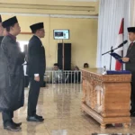 Bupati Azhari Lantik Donni Swabuana Sebagai Pj Sekda Lebong