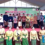 Hadiri Perayaan Dharma Santi Tahun 2023, Bupati Blitar: Jaga Keharmonisan  