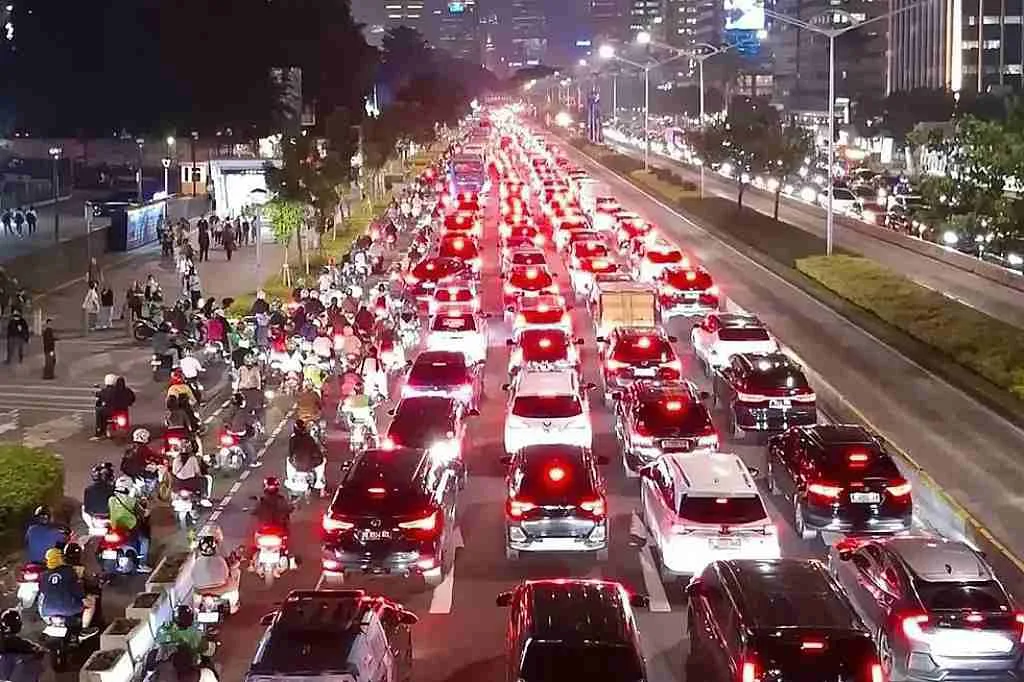 Imbas Kunjungan Kenegaraan dan Libur Nasional, Jakarta Dilanda Kemacetan Parah