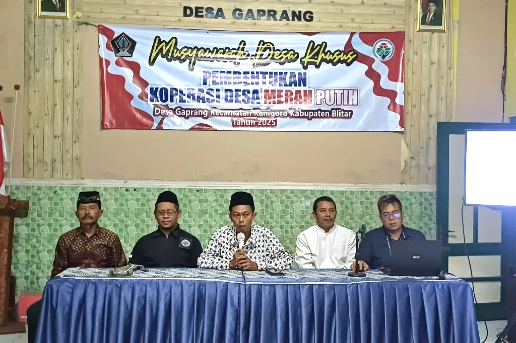Kades Gaprang: Koperasi Merah Putih Diharapkan Mampu Mensejahterakan Anggotanya
