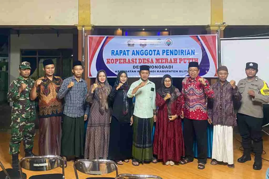 Kades Wonodadi Bentuk Koperasi Merah Putih, Berharap Tingkatkan Perekonomian