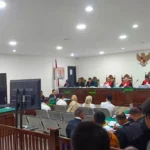 Nama Pj Sekda Herwan Antoni Disebut Dalam Sidang ke-6 Rohidin Mersyah