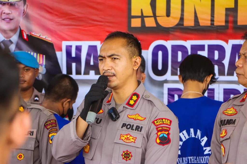 Operasi Aman Candi 2025: Polres Tegal Kota Ungkap 5 Kasus Aksi Premanisme dan Amankan Pelaku