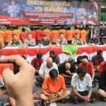 Operasi Brantas Jaya: 299 Diduga Preman Diamankan Polres Metro Jakarta Utara