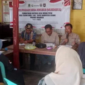 Pemdes Talang Baru I Amanahkan BUMDes Mengolah Program Ketahanan Pangan Pemdes Talang Baru I Amanahkan BUMDes Mengolah Program Ketahanan Pangan