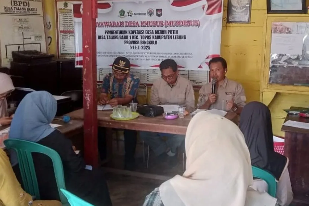 Pemdes Talang Baru I Amanahkan BUMDes Mengolah Program Ketahanan Pangan