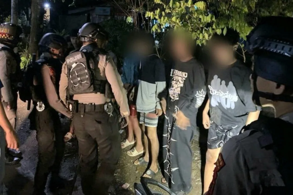 Polres Tegal Kota Gagalkan Aksi Tawuran Bersenjata, 9 Remaja dan Stick Golf Diamankan