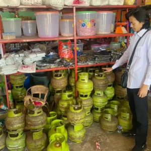 Unit Tipidter Polres Lebong Sidak Pangkaan LPG