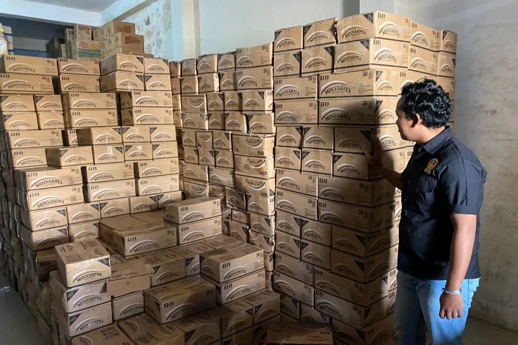 Unit Tipidter Polres Lebong Sidak Pasar Terminal Amen