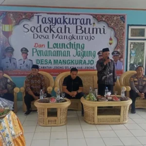 Bupati Lebong Hadiri Sedekah Bumi di Mangkurajo