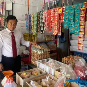 Pastikan Kelancaran Distribusi Bahan Pangan, Satreskrim Polres Lebong Cek Pasar