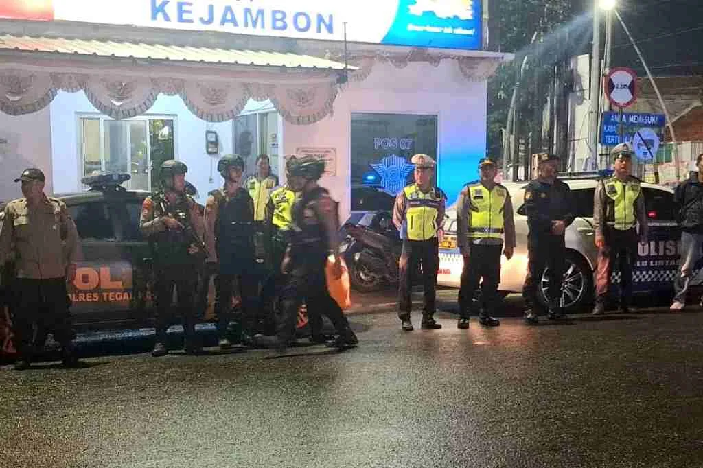 Polres Tegal Kota Kerahkan Ratusan Personel Antisipasi Konvoi PSHT