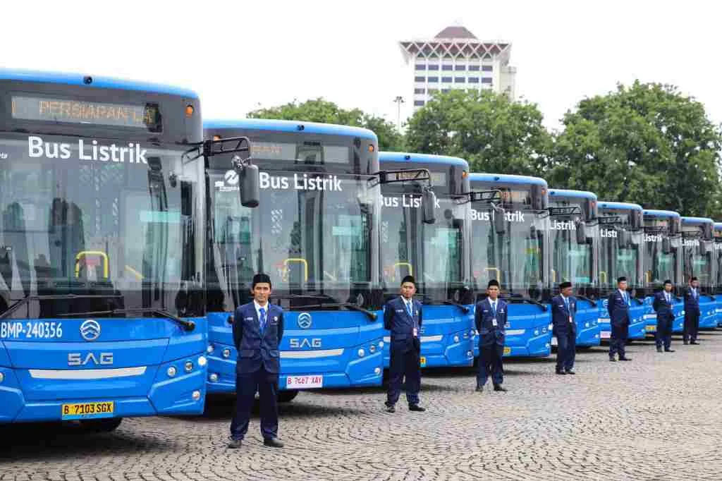 Transjakarta Mulai Uji Coba Armada Bus Listrik Model High‑Deck, Ini Rutenya