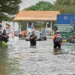 Banjir Rob Kembali Rendam Permukiman Warga Muara Angke dan Pluit Jakut