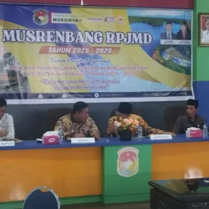 Bupati Mukomuko Tekankan Pembangunan Berkeadilan di Musrenbang RPJMD 2025–2029
