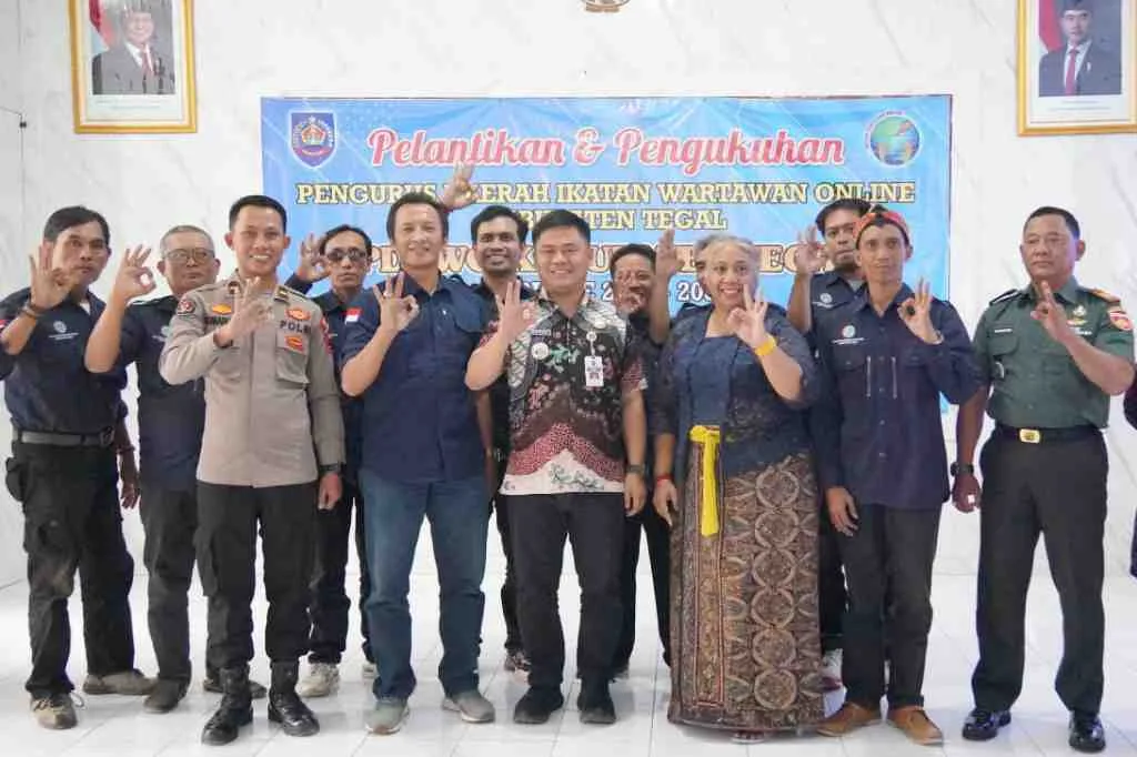 Bupati Tegal Apresiasi Peran Wartawan Online dalam Pembangunan Daerah