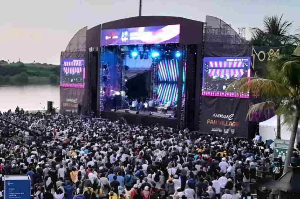 Dewa 19 All Stars Bawakan Lagu Hits di Jakarta E-Prix 2025 Ancol