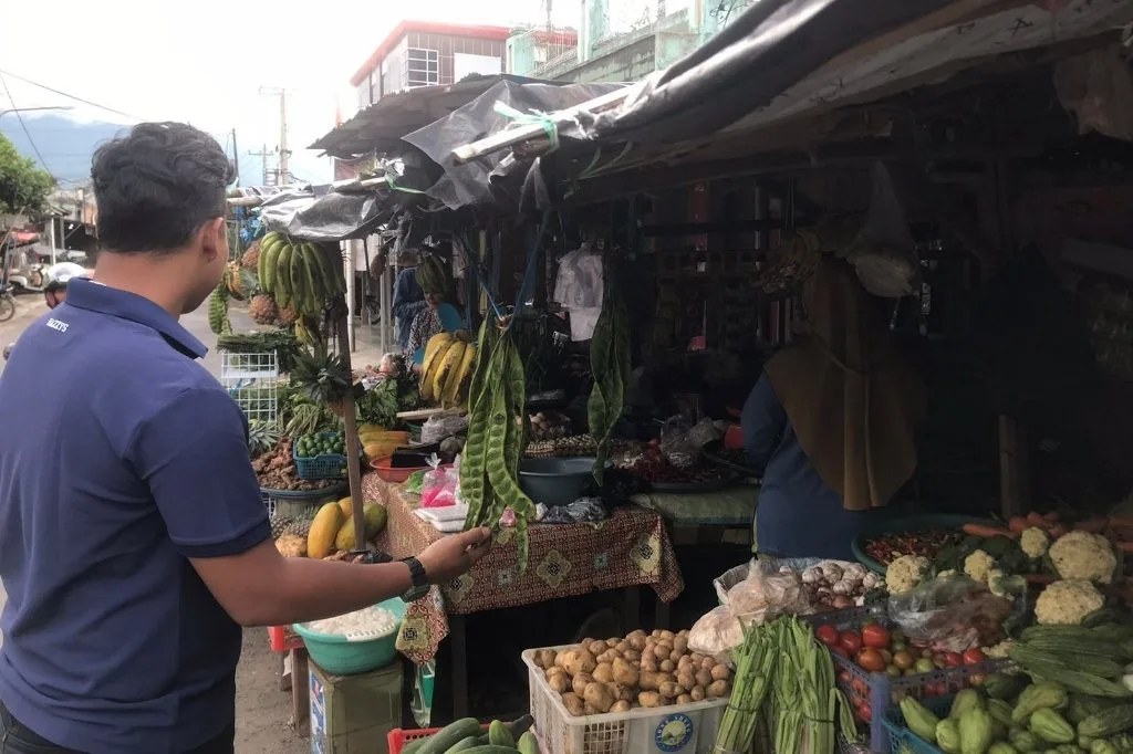 Jajaran Polres Lebong Sidak Pasokan Kebutuhan Pokok di Pasar