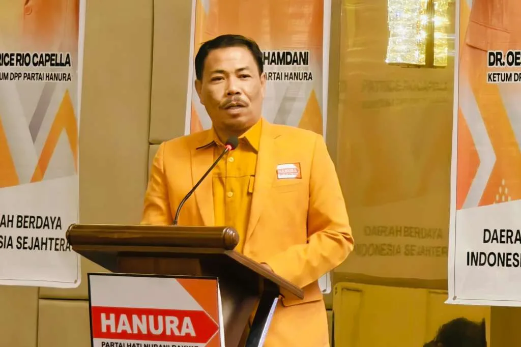 Kembali Dipercaya Kader, Usin Sembiring Nahkodai Hanura Bengkulu Hingga 2030