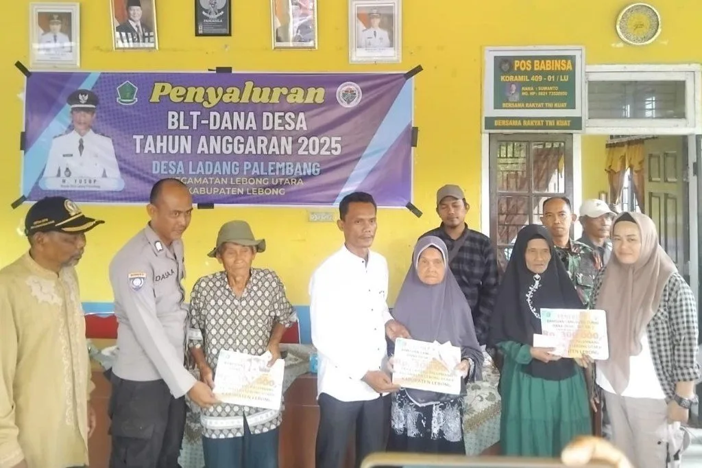 Pemdes Ladang Palembang Salurkan BLT Tiga Bulan, Yusup: Sudah Sesuai Regulasi