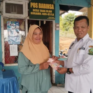 Pemdes Tabeak Blau Salurkan BLT DD, Kades: Semoga Dapat Membantu Masyarakat