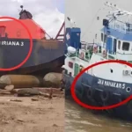 Viral! Kapal JKW Mahakam dan Dewi Iriana Bersandar di Raja Ampat
