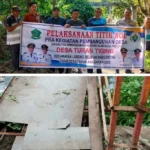 Pemdes Turan Tiging Rehab Jembatan dan Jalan Usaha Tani