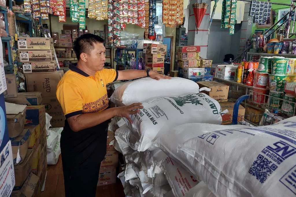 Satgas Pangan Polres Lebong Tinjau Ketersediaan Bahan Pokok