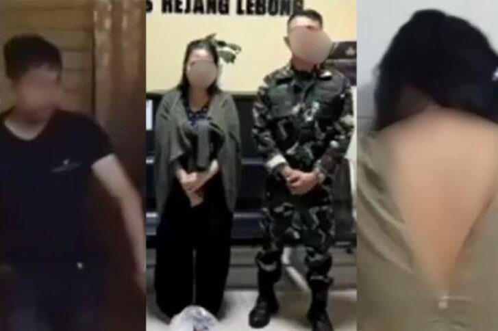 Skandal Panas Oknum Polisi dan Istri TNI Digerebek Mesum di Vila Curup, Videonya Viral Skandal Panas! Oknum Polisi dengan Istri TNI Digerebek Mesum di Vila Curup, Videonya Viral