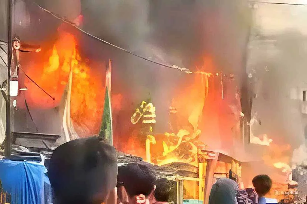 Kebakaran Besar di Muara Baru Jakarta Utara: 2 Orang Tewas