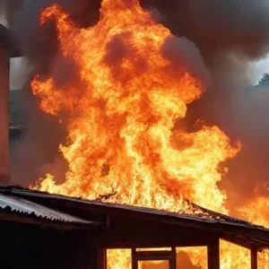 Kebakaran Ruko di Roa Malaka Jakbar, 32 Personel Gulkarmat Padamkan si Jago Merah